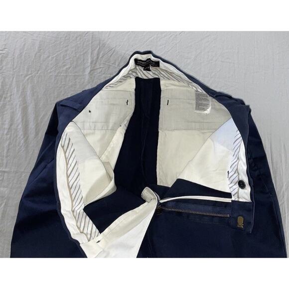 Banana Republic Mason Athletic Taper Stretch Chino Pants. Navy, Men's 30X32. EUC - Picture 7 of 9